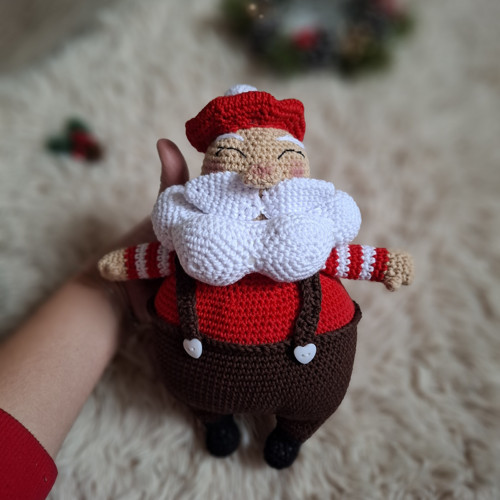 Háčkovaný papa Noel — foto 5