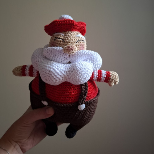 Háčkovaný papa Noel — foto 6