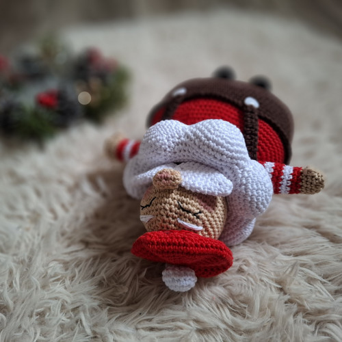 Háčkovaný papa Noel — foto 4