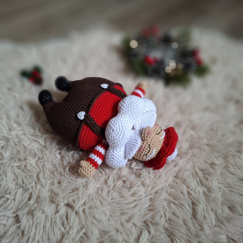 Háčkovaný papa Noel — foto 2