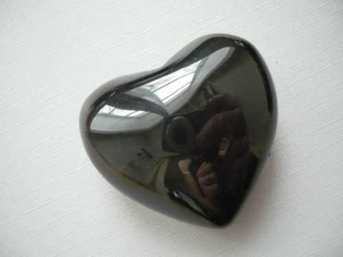 Srdce - obsidián duhový 47 mm, č.3f — foto 4