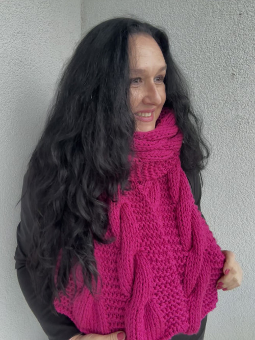 Ručně Pletená Šála — foto 4