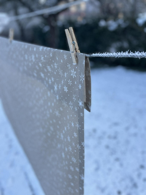 Bavlněný ubrus - Vločky — foto 5