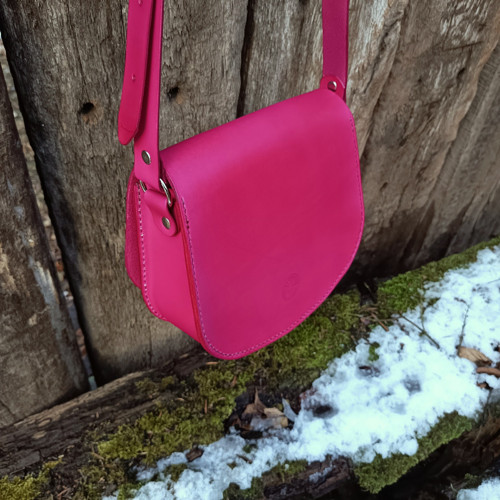 Kabelka větší oxblood — foto 5
