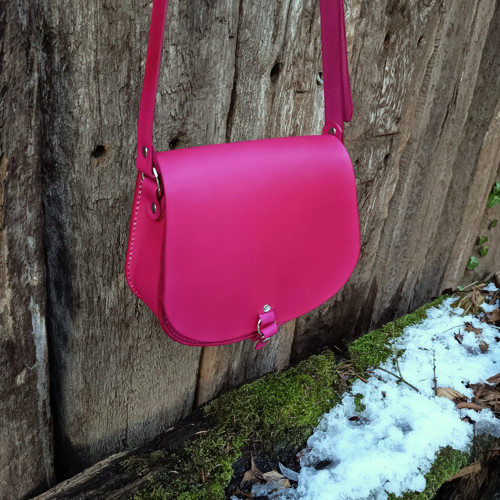 Kabelka větší oxblood — foto 2