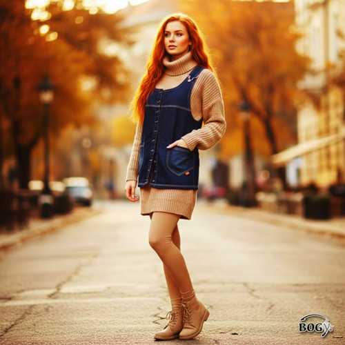 Riflová propínací vesta s elastanem — foto 3