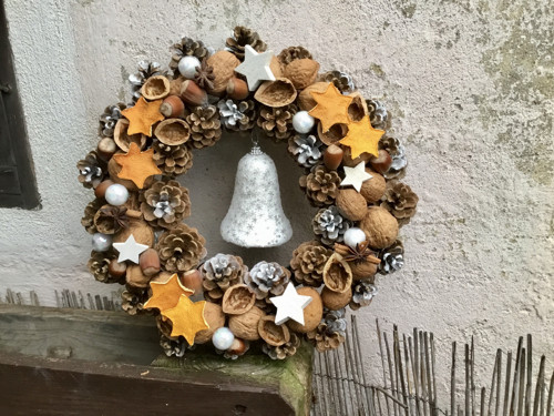 Adventní věnec na dveře — foto 2