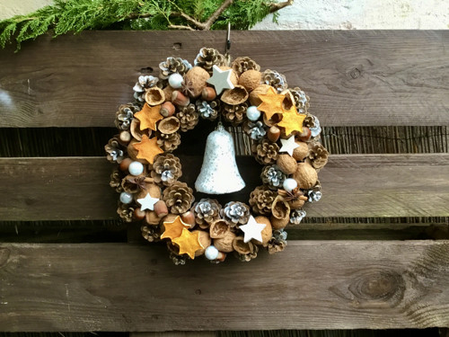 Adventní věnec na dveře — foto 4