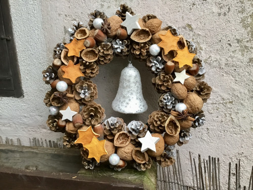 Adventní věnec na dveře — foto 5