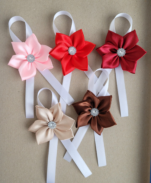 Střední kanzashi - kotiliony - taneční — foto 2