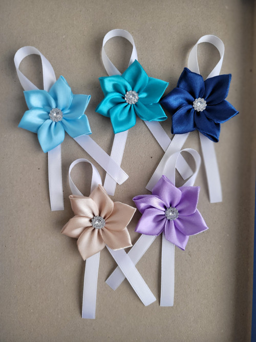 Střední kanzashi - kotiliony - taneční — foto 4