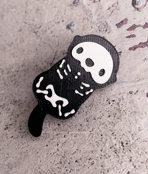 Odznáček pin skeleton Vydra — foto 2