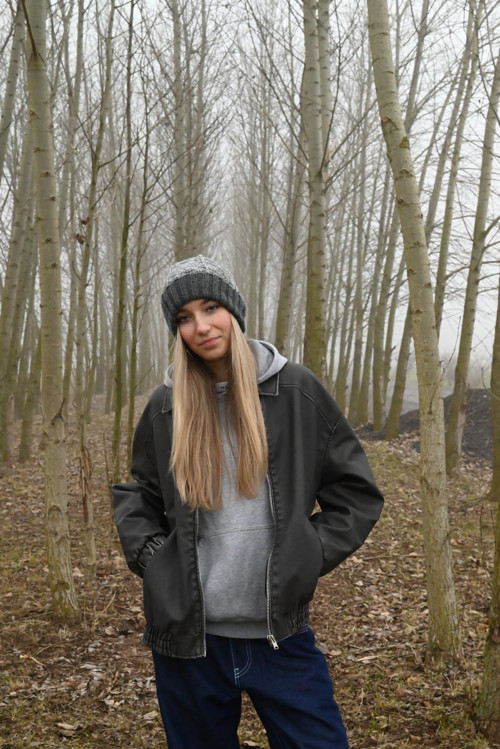 Čepice v šedé — foto 6