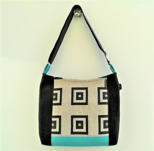 SQUARE BAG * tyrkys * PARROT® — foto 3