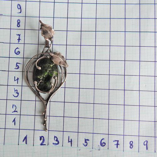 Chromdiopsid — foto 3