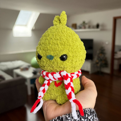 Háčkovaný vánoční mrzout — foto 2