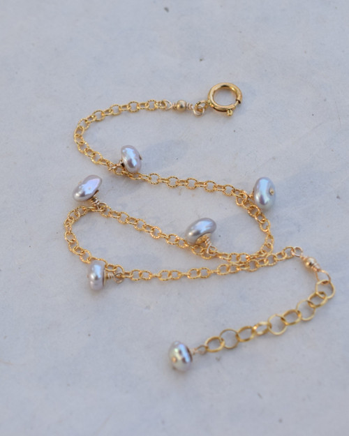 Jitřenkový, gold filled náramek — foto 3