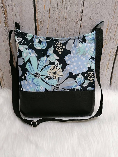 Crossbody ( Modré kvety ) — foto 2