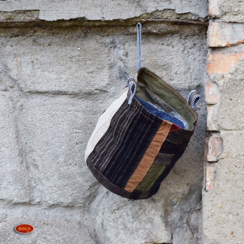 Recy sešívaný koš manšestrový, ZeroWaste 6 — foto 2
