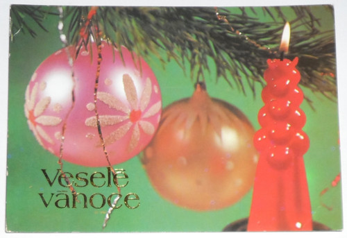 6x skleněné vánoční OZDOBY, pískované — foto 5