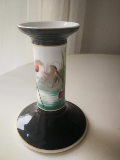 2x porcelánový svícen — foto 4