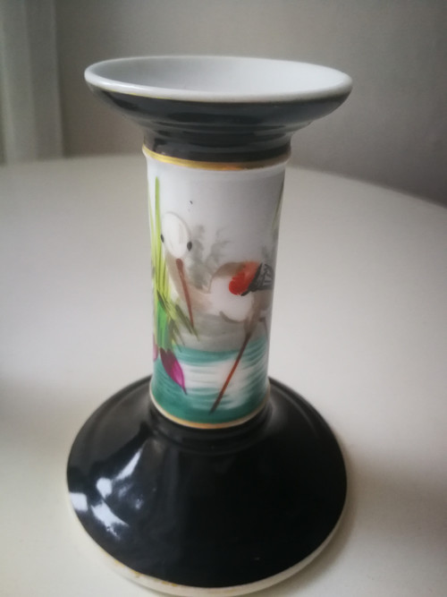 2x porcelánový svícen — foto 3