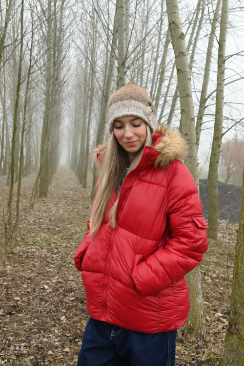 Čepice hnědé odstíny — foto 6