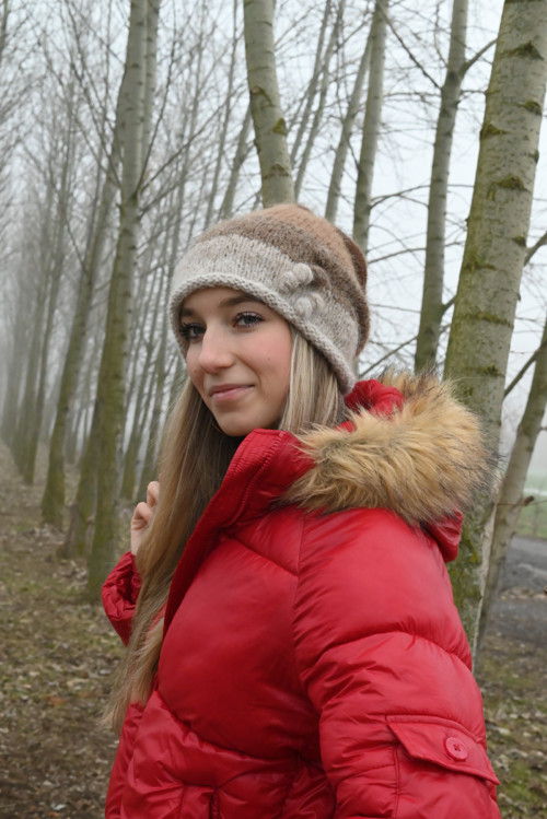 Čepice hnědé odstíny — foto 4