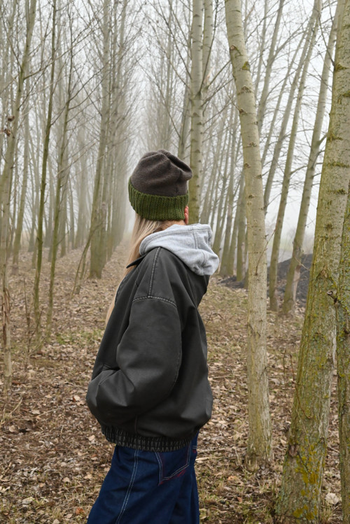 Čepice hnědá- zelená — foto 5