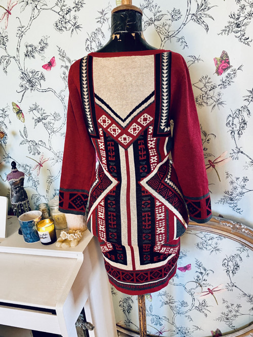 Šaty retro grafické — foto 5