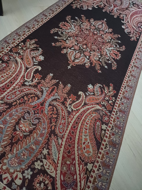 Boho Pléd Zimní Pašmínový — foto 2