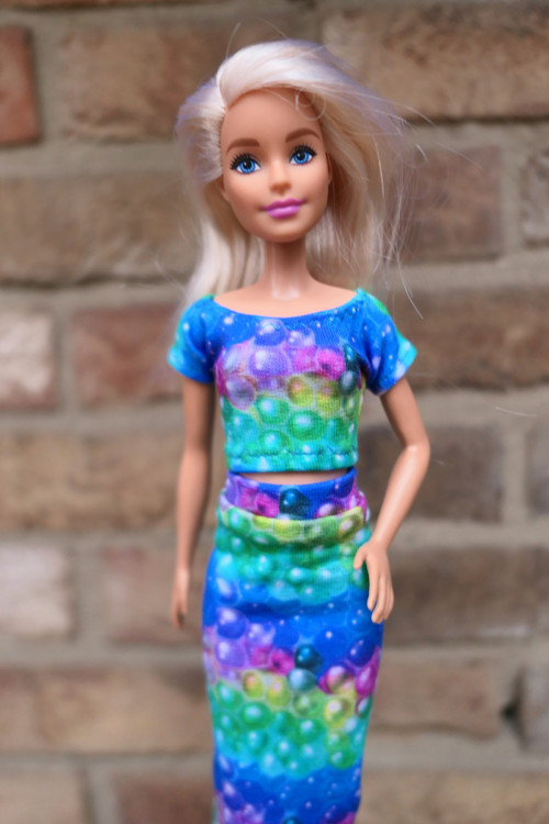 Barbie - tričko + sukně — foto 2