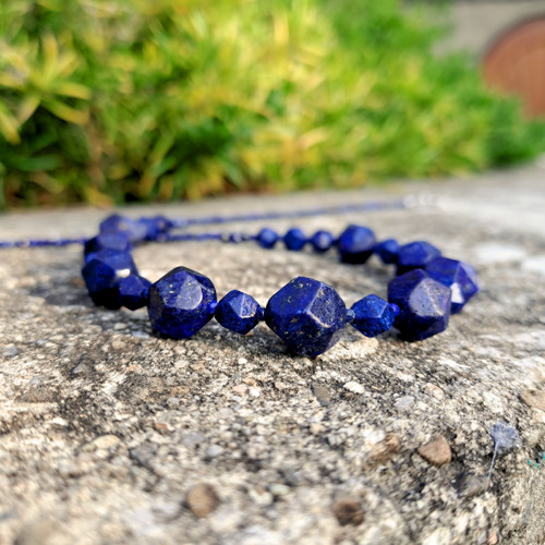 Náhrdelník - Lapis lazuli — foto 2
