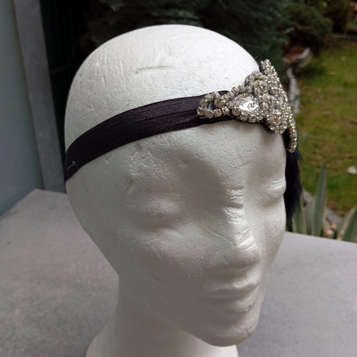 Great Gatsby Silver ... čelenka — foto 3