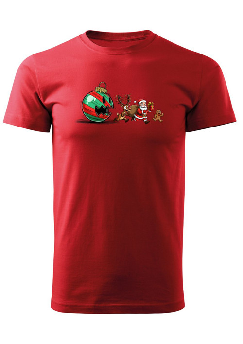 Pánské tričko "Christmas monster" — foto 3