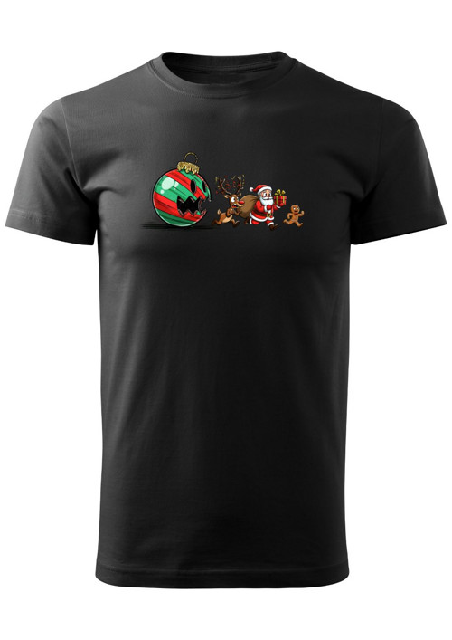 Pánské tričko "Christmas monster" — foto 4