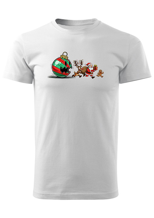 Pánské tričko "Christmas monster" — foto 2