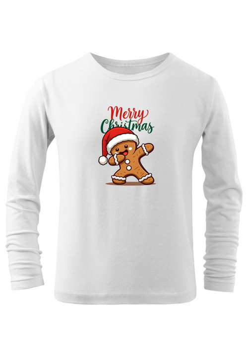 Dětské tričko "Merry Christmas&Gingerbread" — foto 3