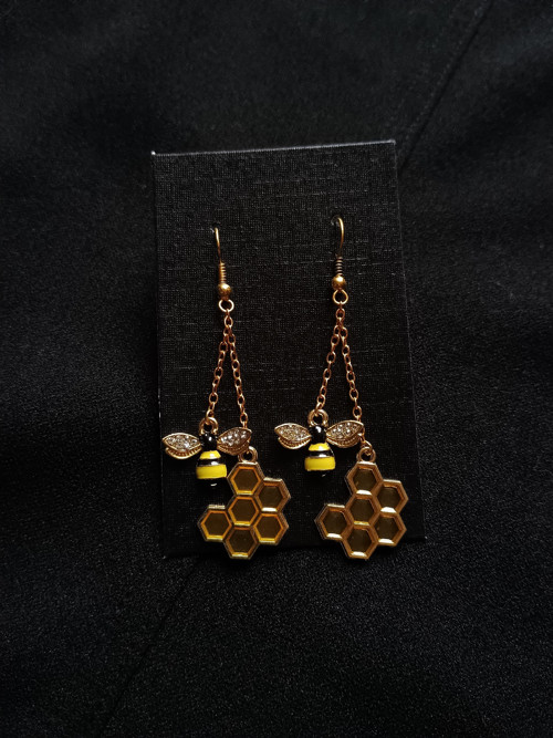 Náušnice Royal Honey — foto 2