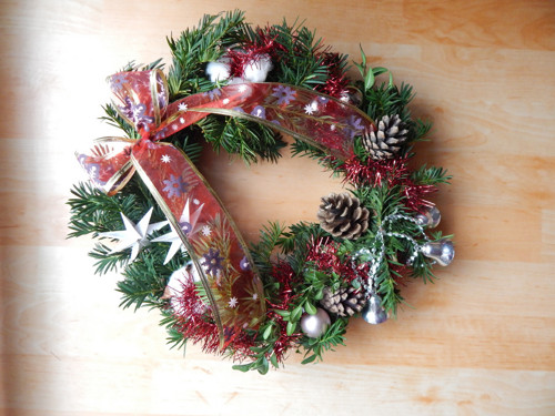 Adventní a vánoční věnce, dekorace — foto 2