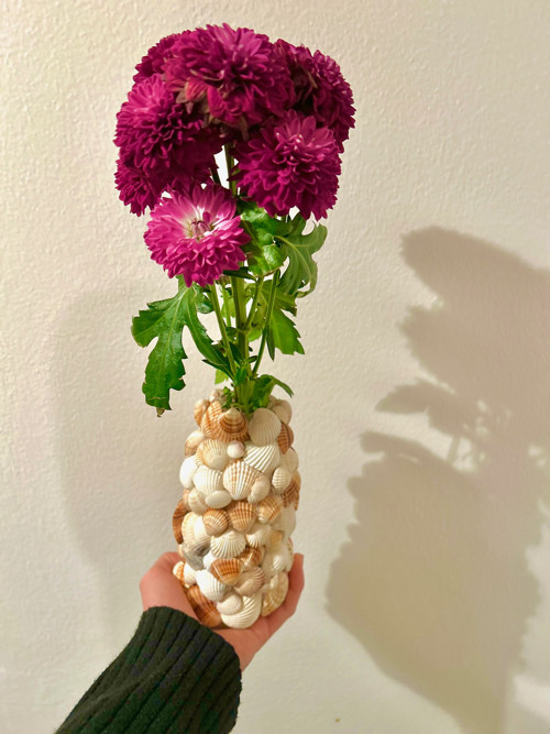 Váza z mušlí — foto 3