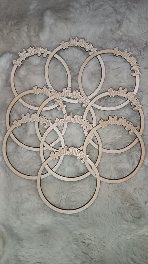 Kruh anděl strážný - macramé — foto 2