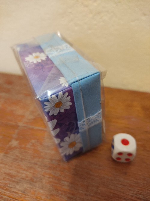 Krabička lepená modro-fialová — foto 2
