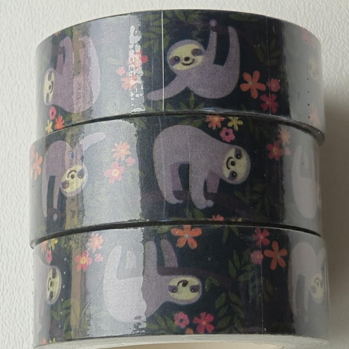 Washi pásky. Lenochod. — foto 2