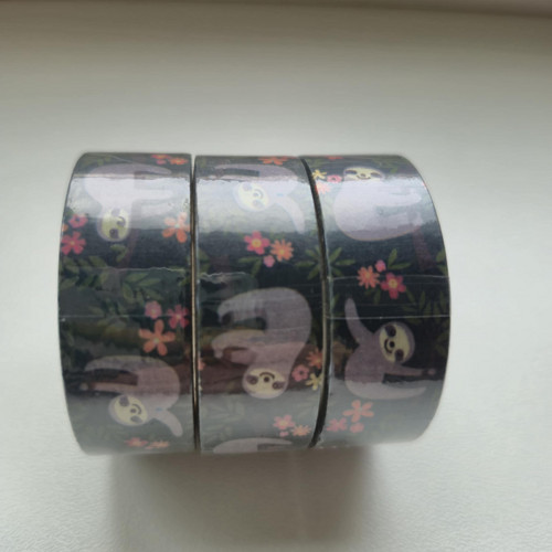 Washi pásky. Lenochod. — foto 4
