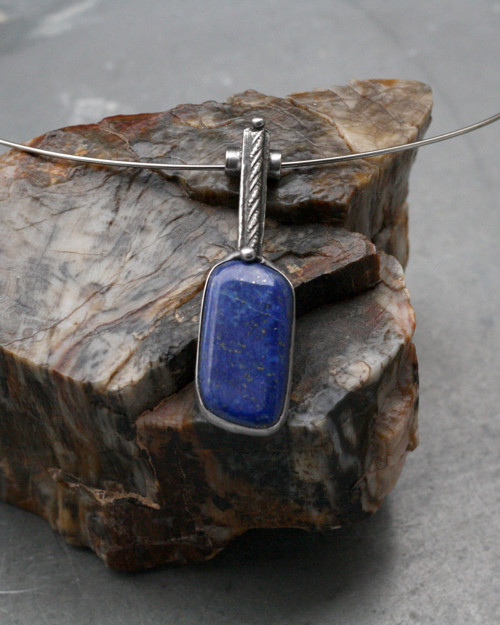 Náhrdelník lápis lazuli — foto 3
