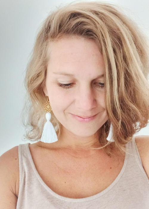 Boho náušnice Andělské — foto 6