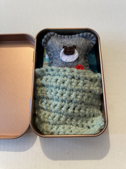 Medvídek v krabicce — foto 2