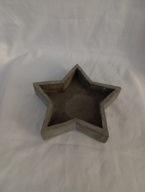 Betonová hvězda 15cm — foto 3