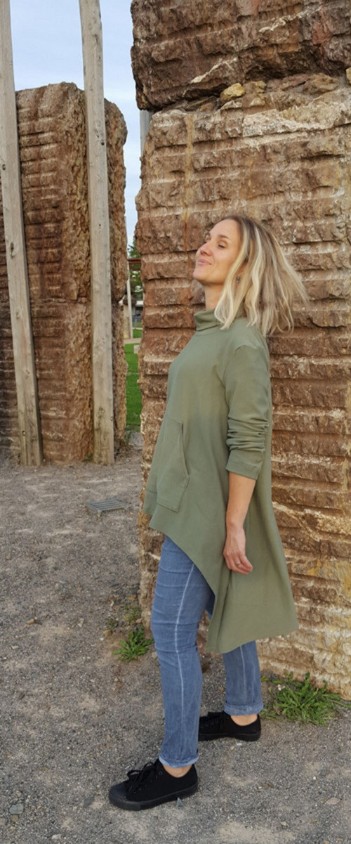Khaki mikina — foto 2